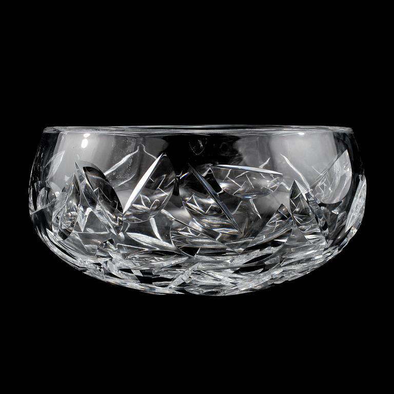 SKÅL, glas, Sven Palmqvist, Orrefors, 1900-talets andra hälft.