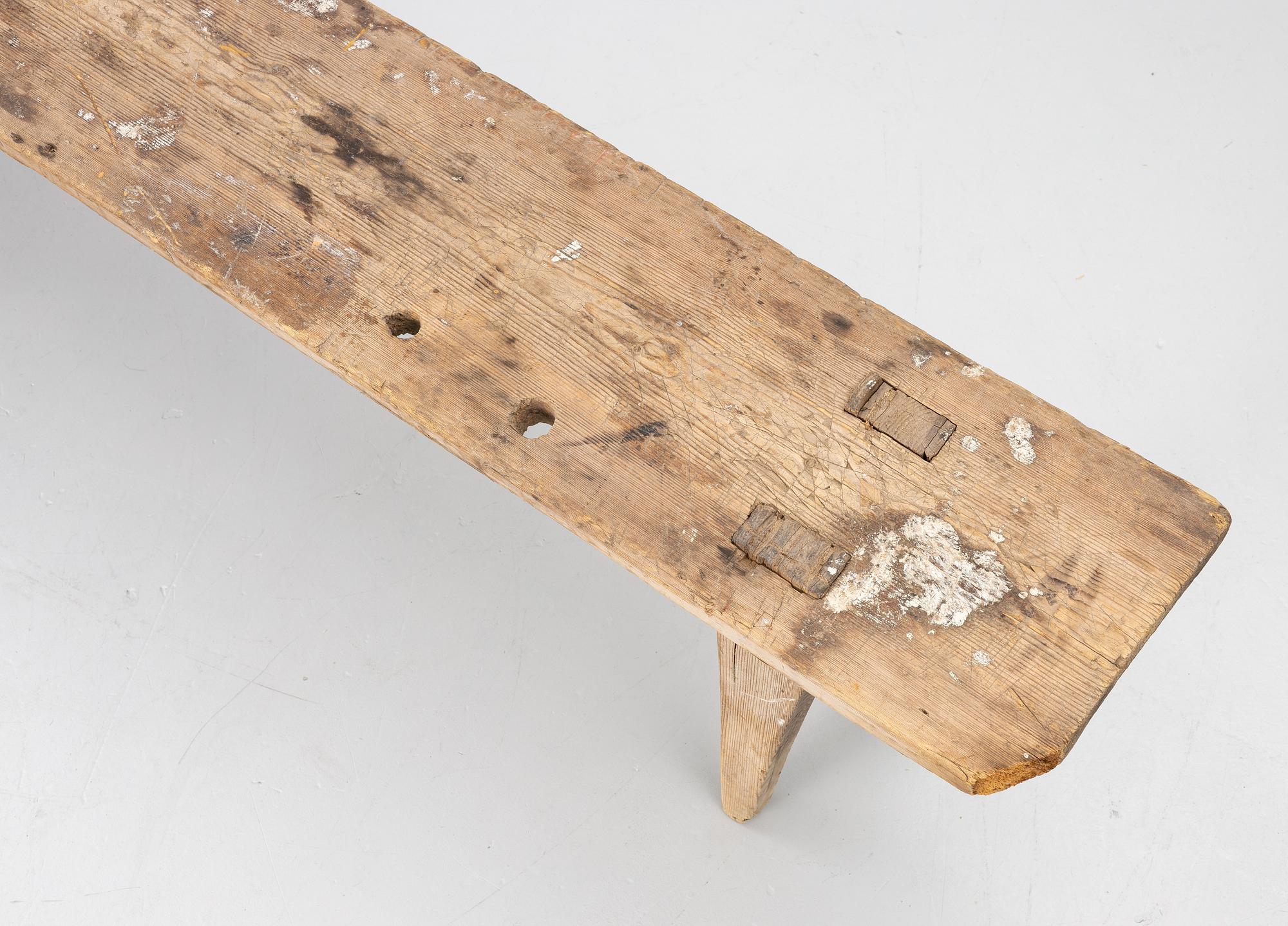 A bench, late 19th century.