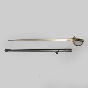 A SWEDISH CAVALRY SABRE, M/1893.