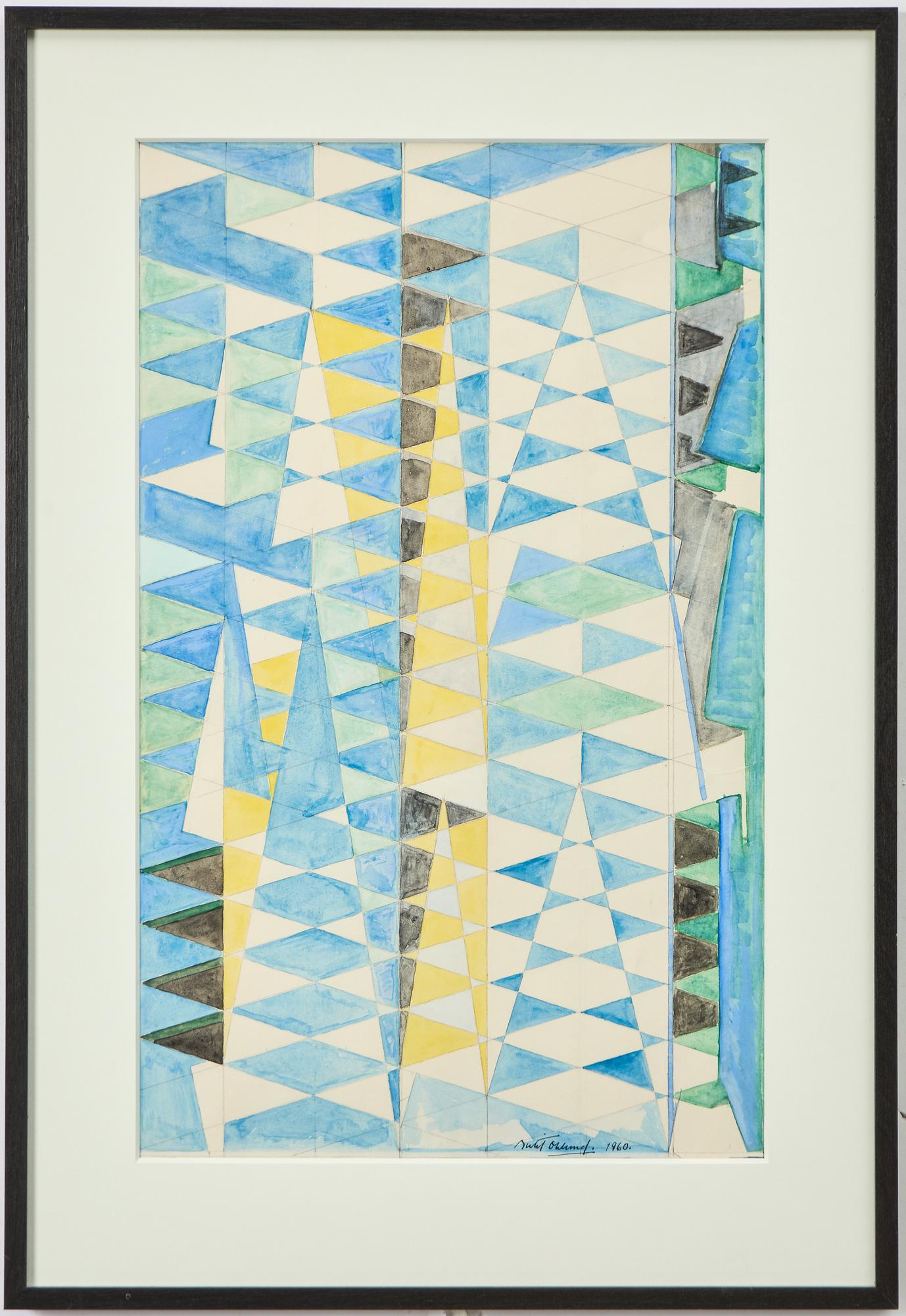 Bertil Öhlund, "Cathedrale Bleue".