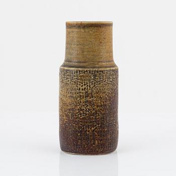 Stig Lindberg, a stoneware vase, Gustavsbergs studio, 1975.