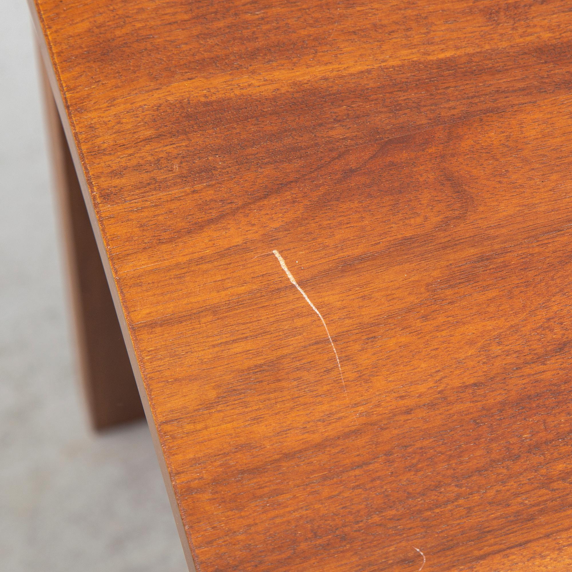 GIJS PAPAVOINE, A walnut 'Doble' dining table from Montis, The Netherlands, 2014.