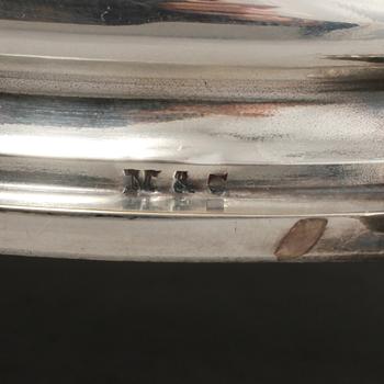 BÅLSKÅL, pläter, M&C, troligen England, sent 1800-tal.