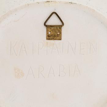 Birger Kaipiainen, koristelautanen, signeerattu Kaipiainen Arabia.