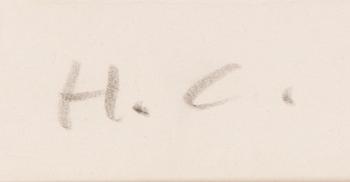ENRICO BAJ, litografia signeerattu HC.