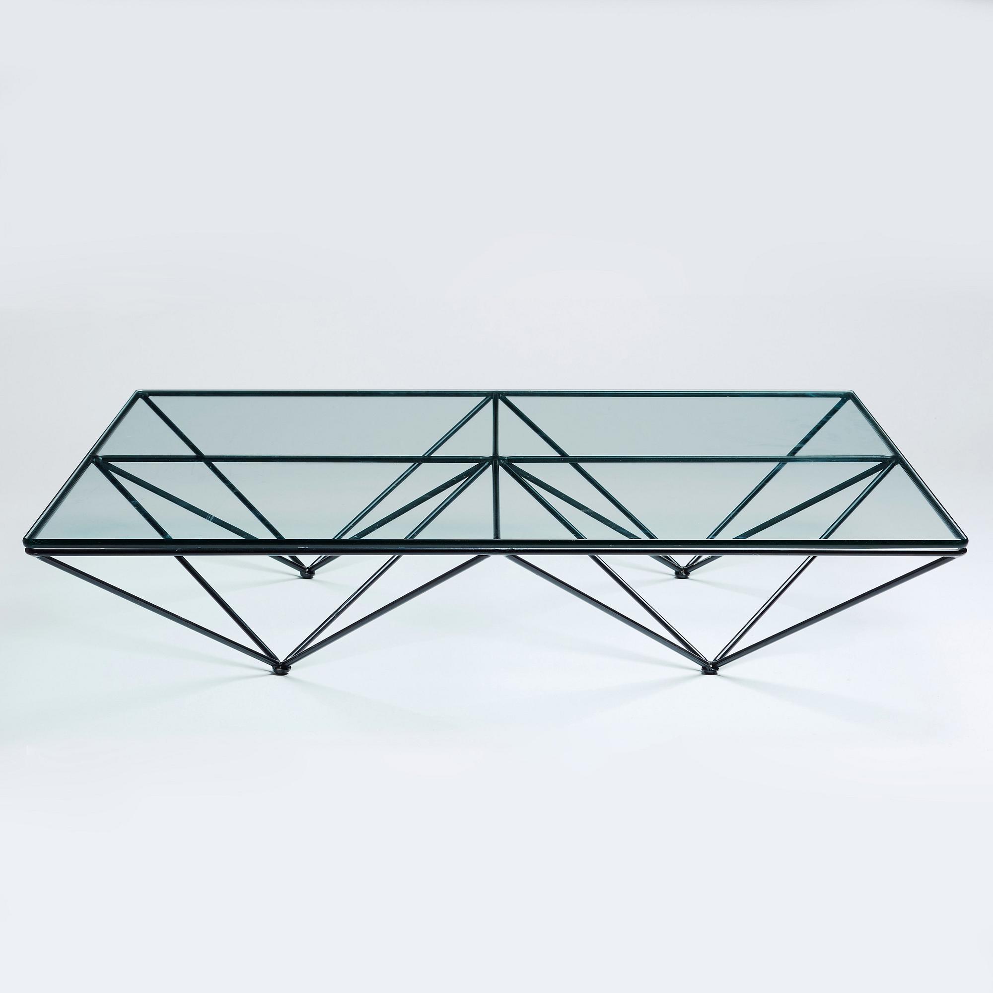 Paolo Piva, an "Alanda" sofa table, B & B, Italy post 1981.