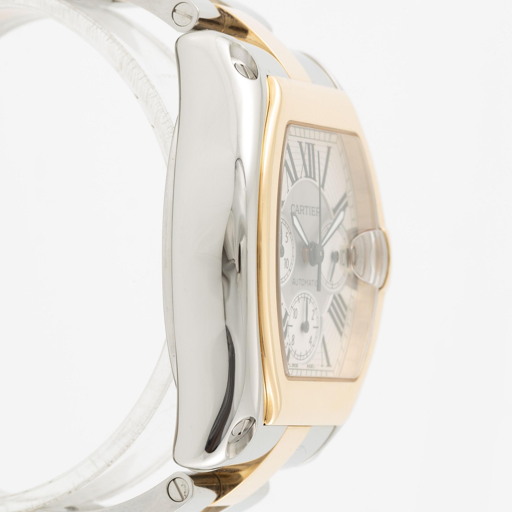 Cartier, Roadster XL, chronograph, ca 2005.