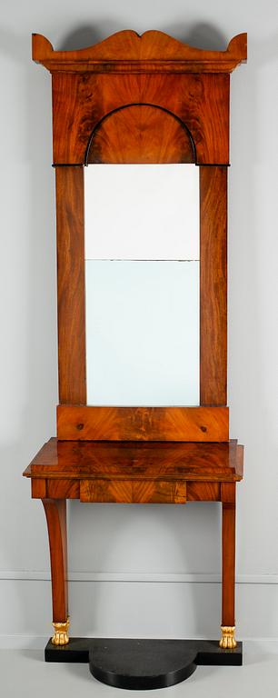 SPEGEL MED BORD, Karl Johan, 1800-talets mitt.