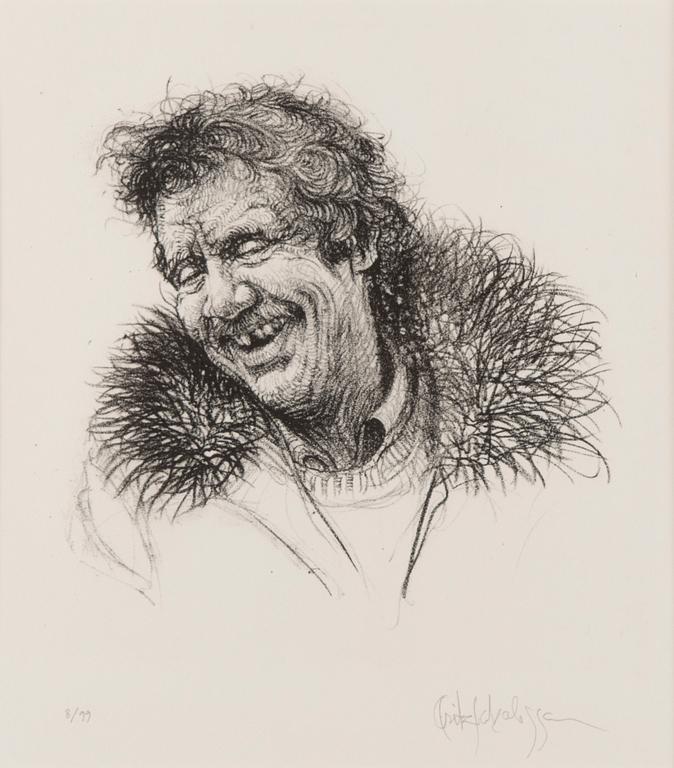 FRITZ JAKOBSSON, Lithograph, signed and numbered 8/99.