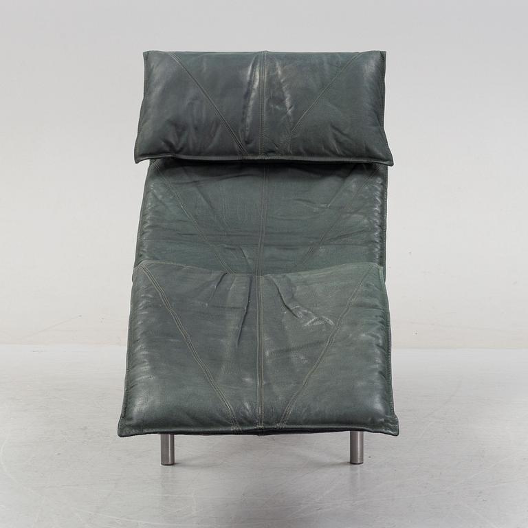 Tord Björklund, a green leather 'Skye' recliner, IKEA, 1980's/90's.