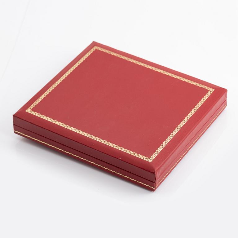 Collier, tvåradigt med odlade pärlor.