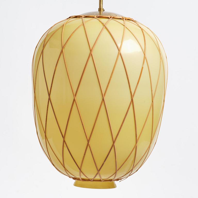 Harald Notini, a ceiling lamp model "11555", Arvid Böhlmarks Lampfabrik, Stockholm, 1940s.