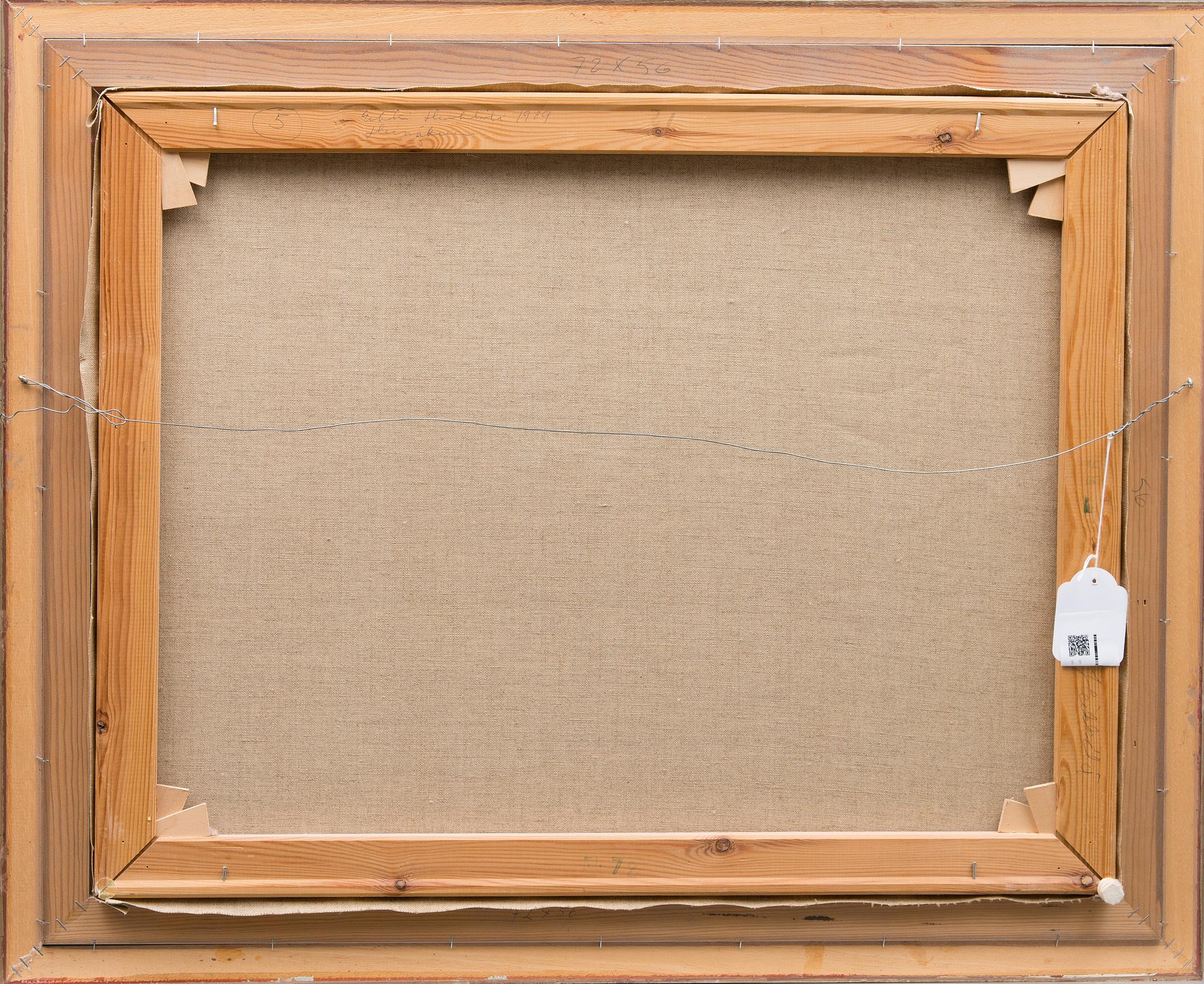 ERKKI HEIKKILÄ, öljy kankaalle, signeerattu ja päivätty -89.