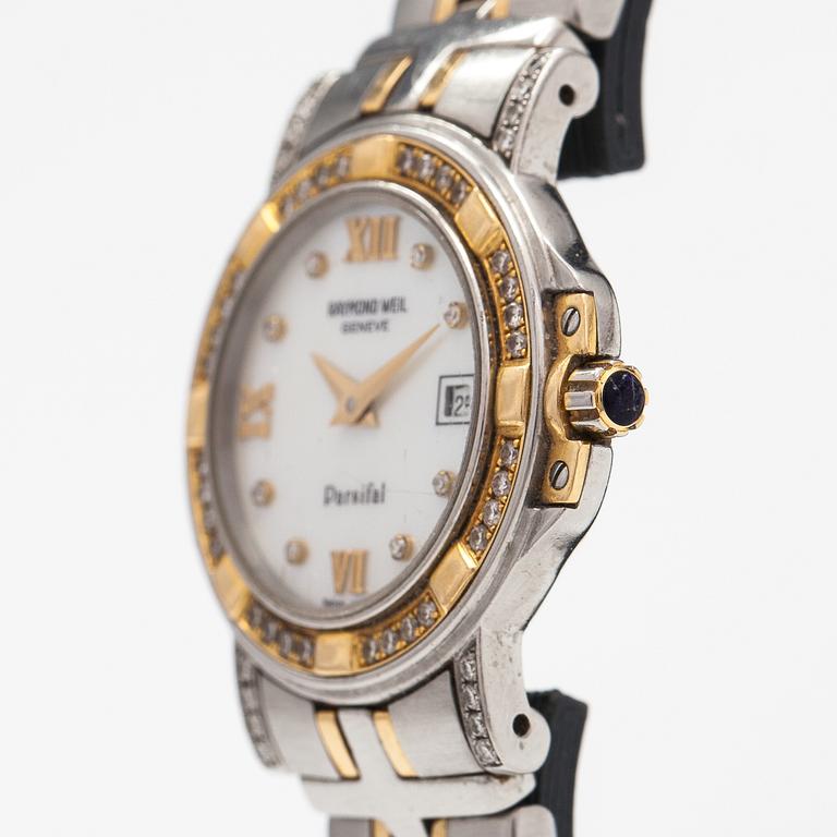 RAYMOND WEIL, Parcifal, rannekello, 27 mm.