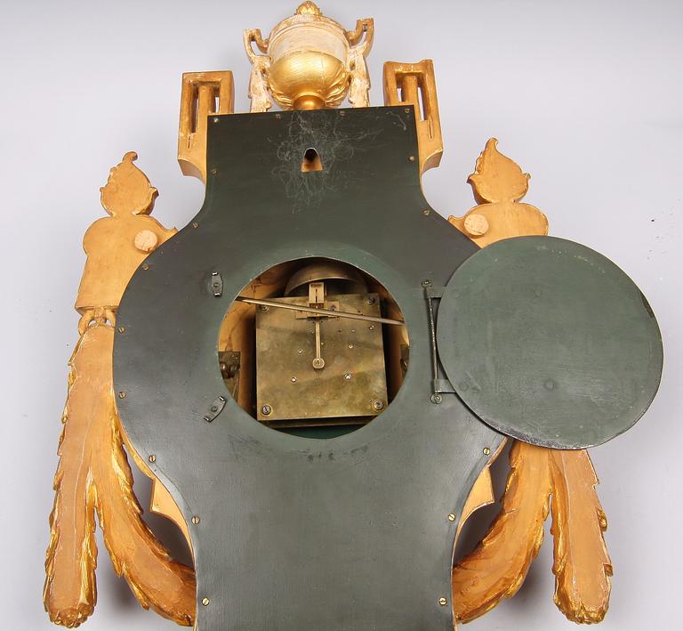 VÄGGPENDYL, gustaviansk stil, tidigt 1900-tal.