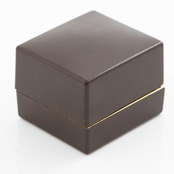 Ring, cameo model, white gold with brilliant-cut diamonds.