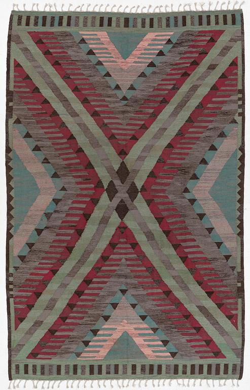 Matta, rölakan och gobelängteknik, cm 340 x 220 cm.