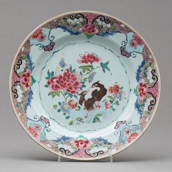 TALLRIK, porslin, Kina,  Qianlong (1736-95).