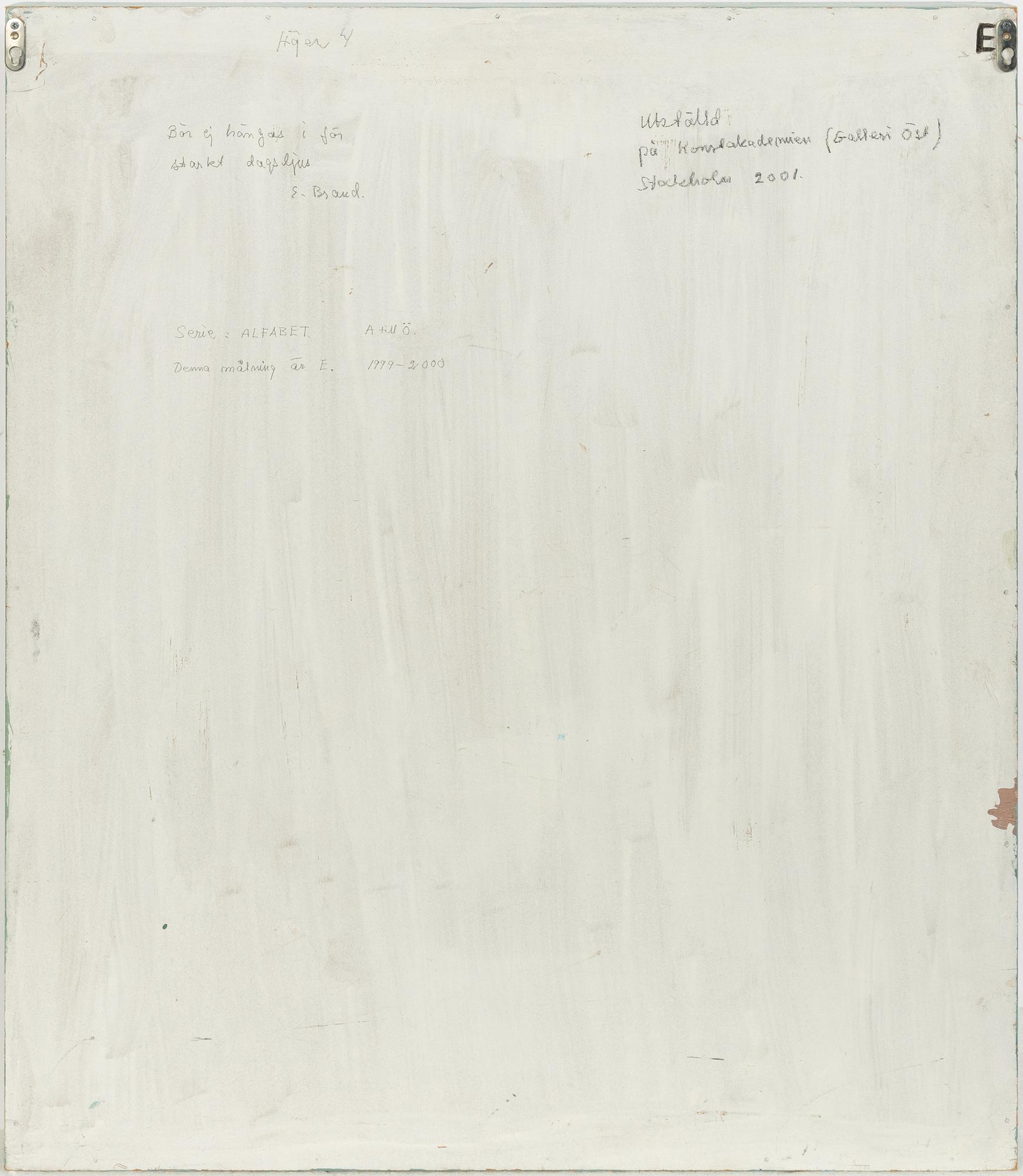 Erland Brand, "Alfabet".