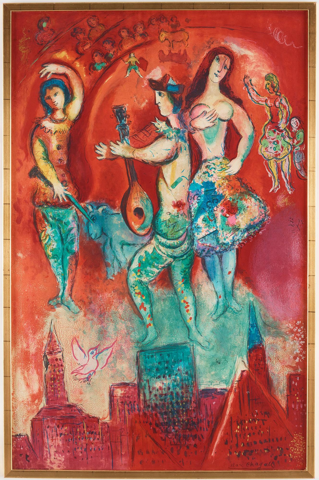 Marc Chagall After, "Carmen".