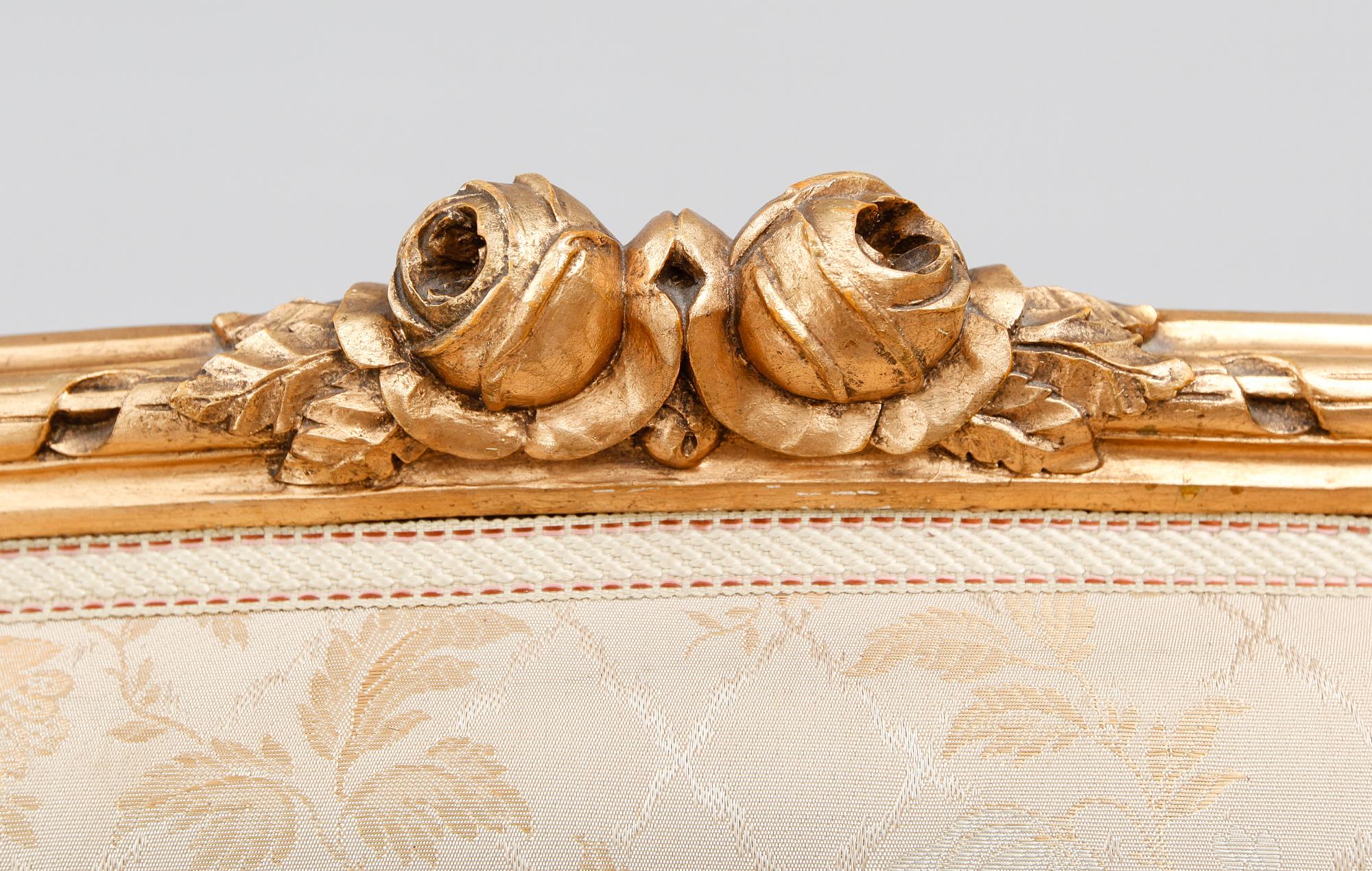 SALONGSGRUPP, 3 delar, gustaviansk stil, 1900-talets första hälft.