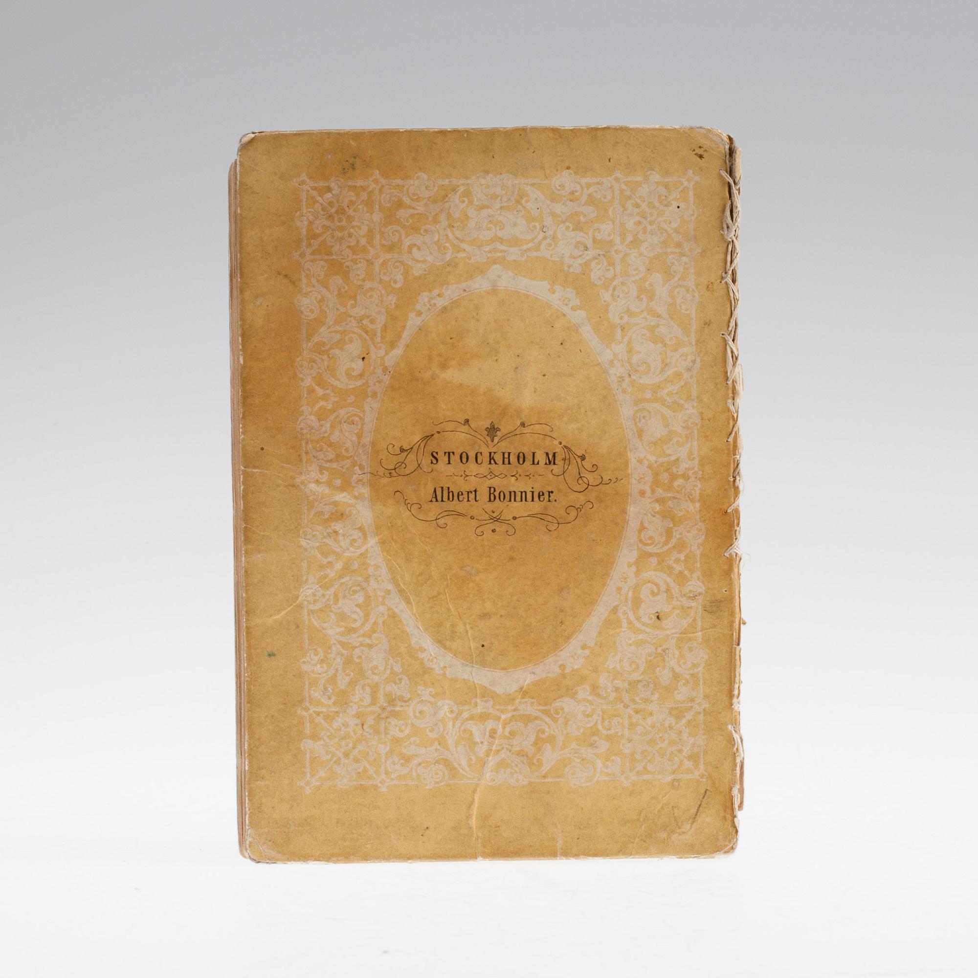 BOK, "Lek och lärdom för de små". Albert Bonnier, Stockholm 1863.