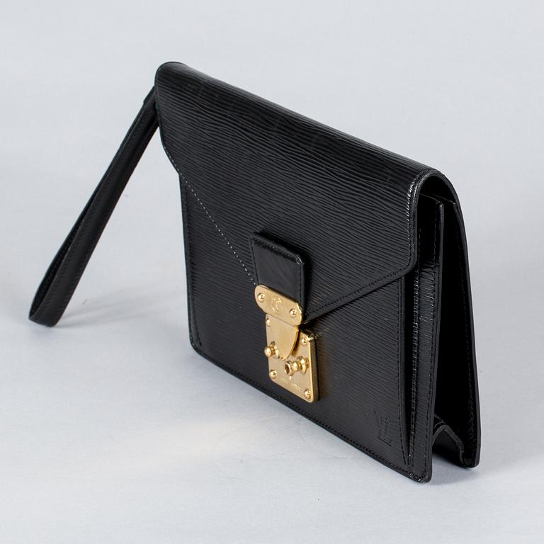 VÄSKA, "Sellier Dragonne Pochette", Louis Vuitton.
