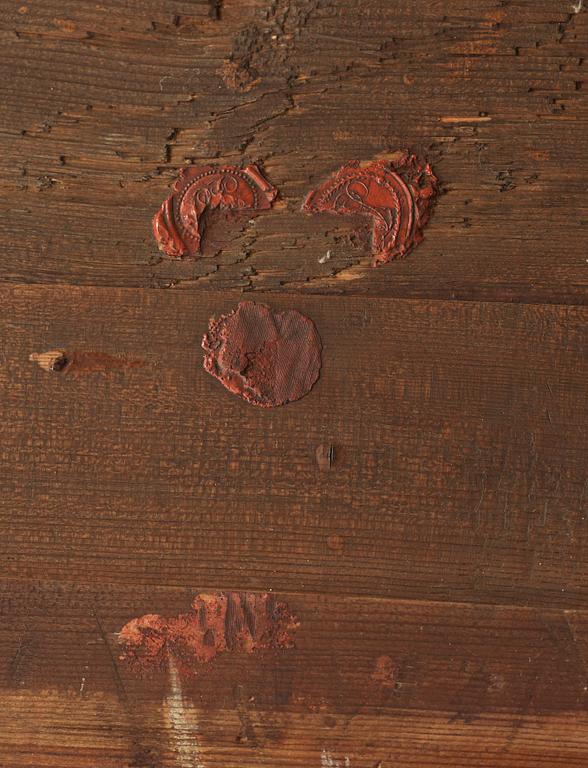 CHIFFONJÉ, sengustaviansk, omkring 1800.