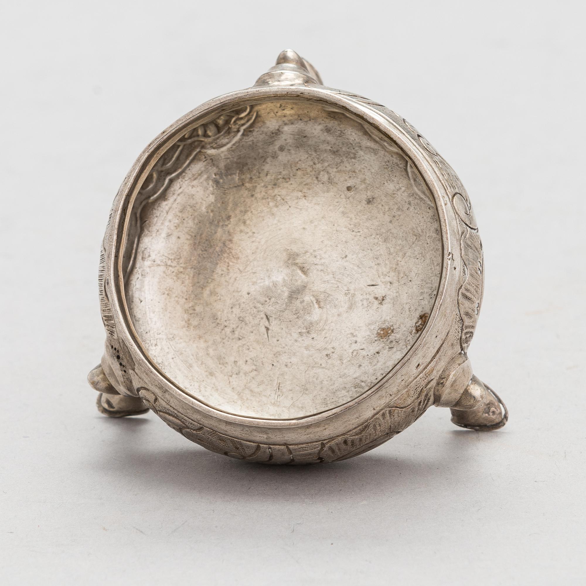 An 18th-century salt cellar, Moscow Russia 1762.