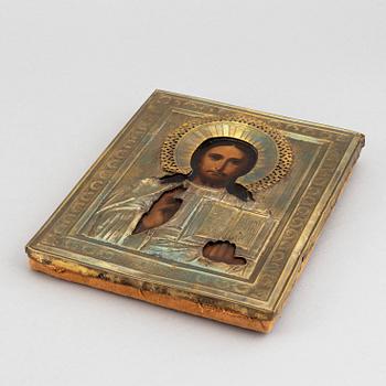 An icon Russia, 19th Century with ochlad.