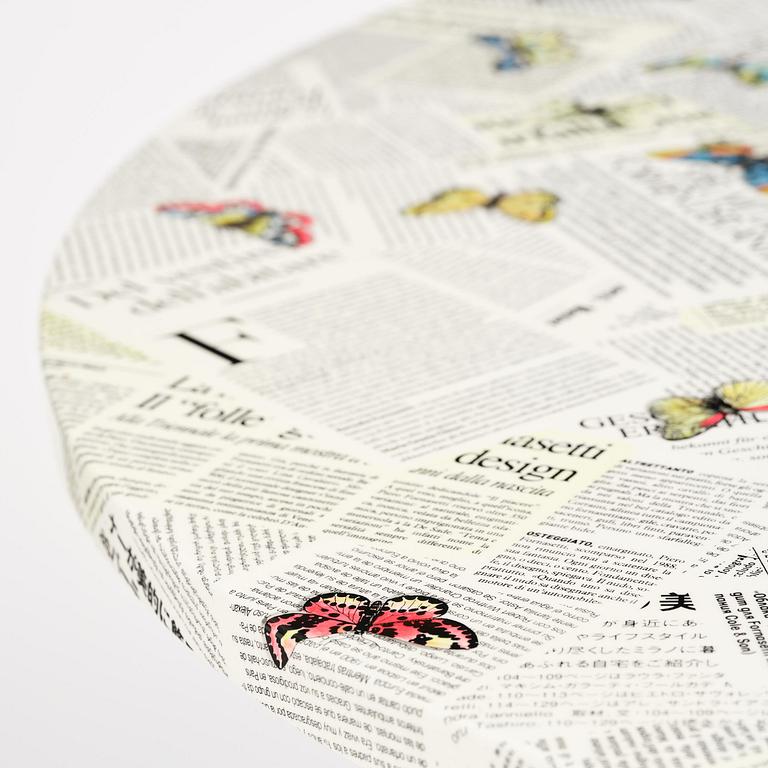 an "Ultime Notizie" table, Fornasetti, Milan, 2019.
