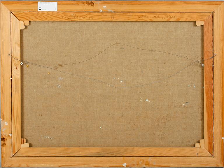 GÖRAN BRUNIUS, olja på duk, monogramsign.