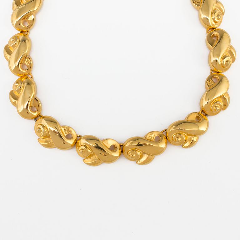 a necklace by Fendi.