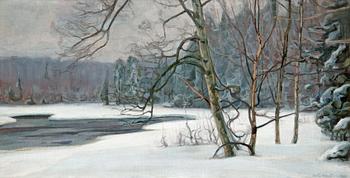 123. Victor Westerholm, WINTER STUDY.