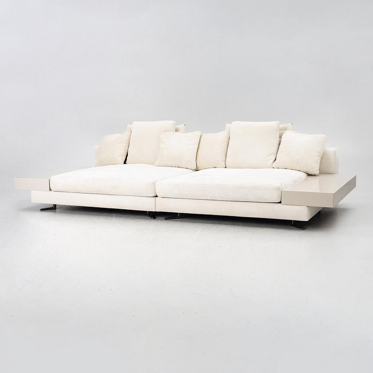 Rodolfo Dordoni, a "White" modular sofa, Minotti, Italy.