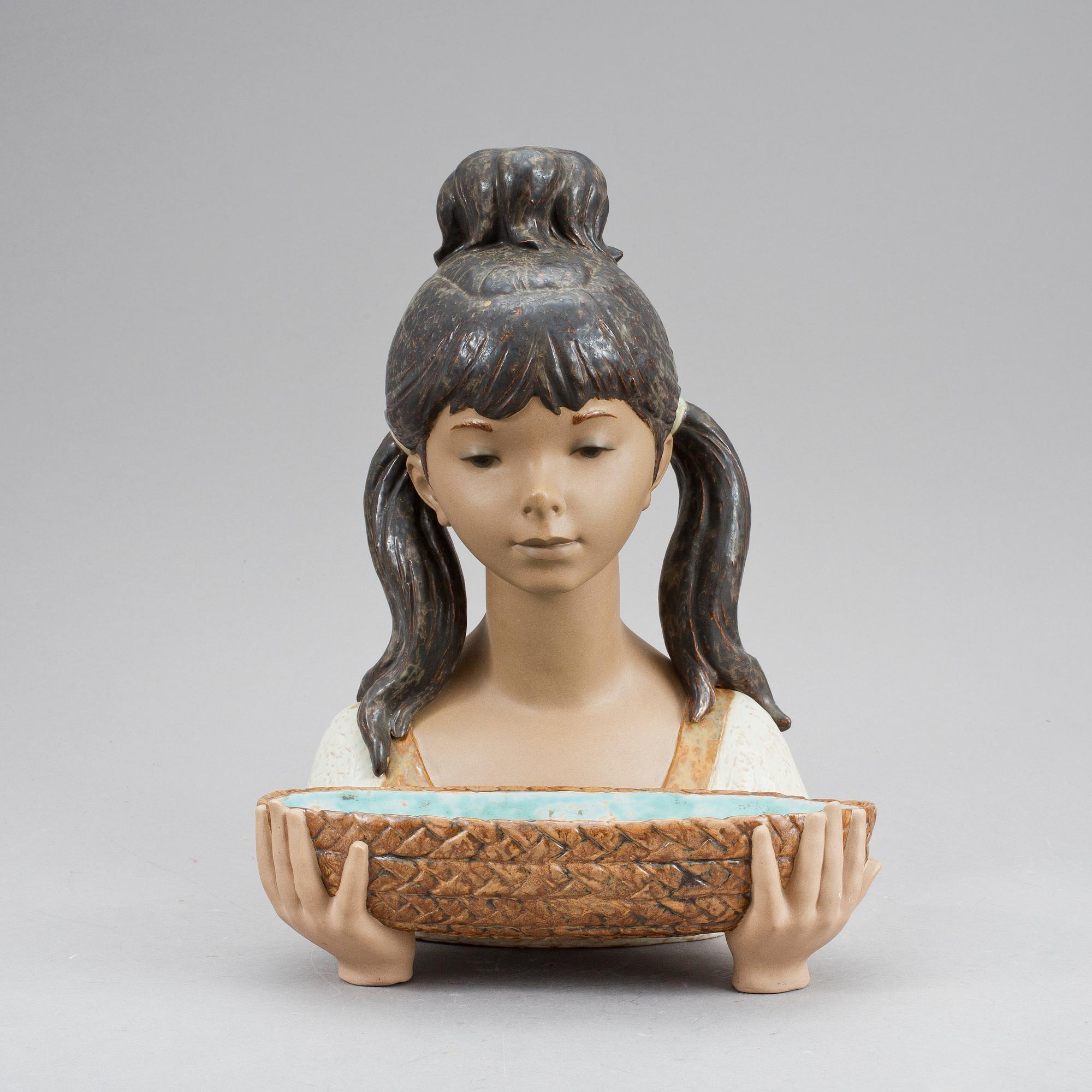 FIGUR, porslin, Lladro, 1900-talets andra hälft.