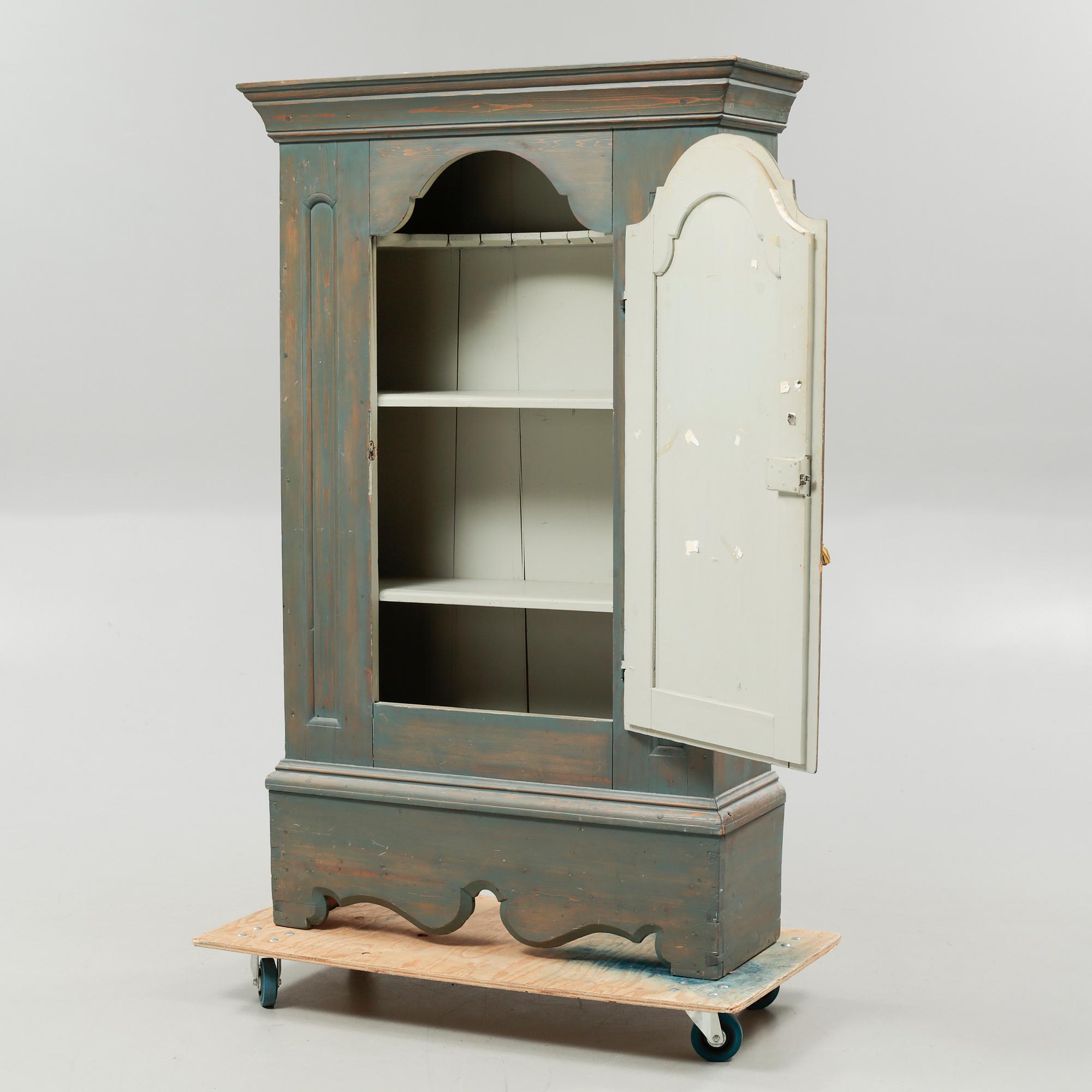 A cabinet from Jämtland, probably, dated 1741.