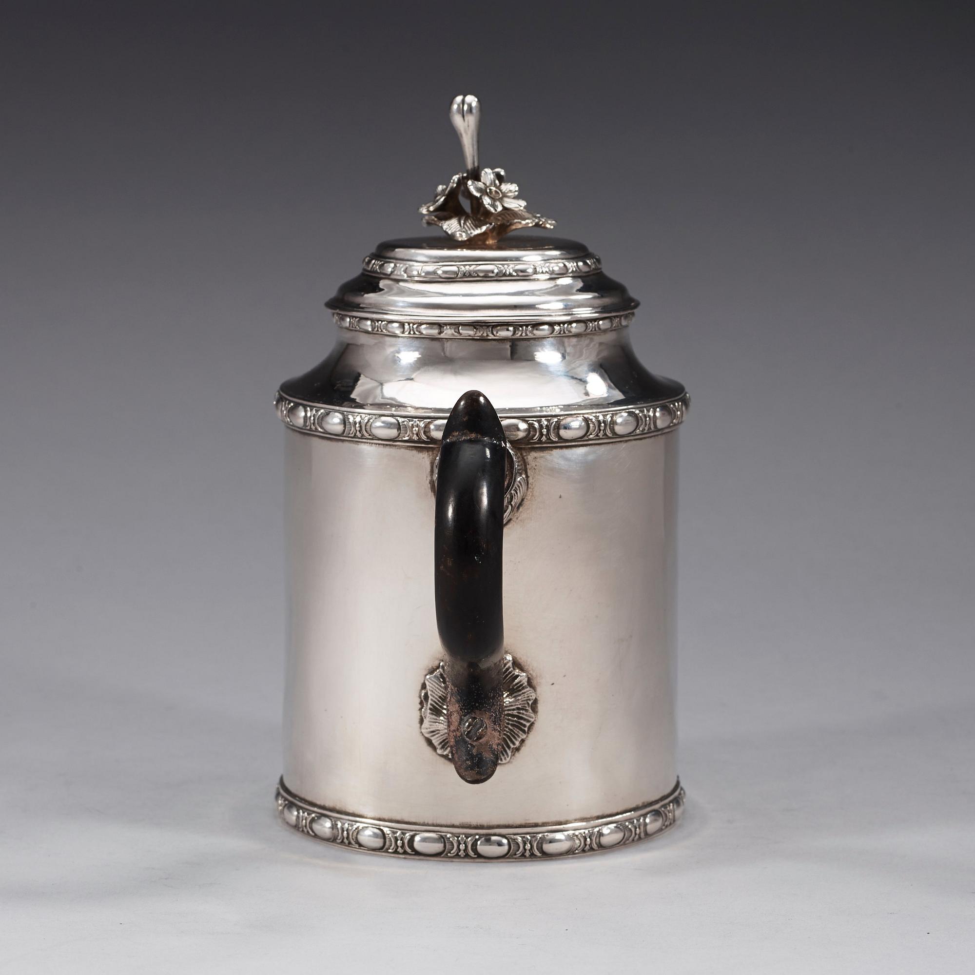 TEKANNA, av Carl Fredrik Borgström, Åbo 1780. Gustaviansk.