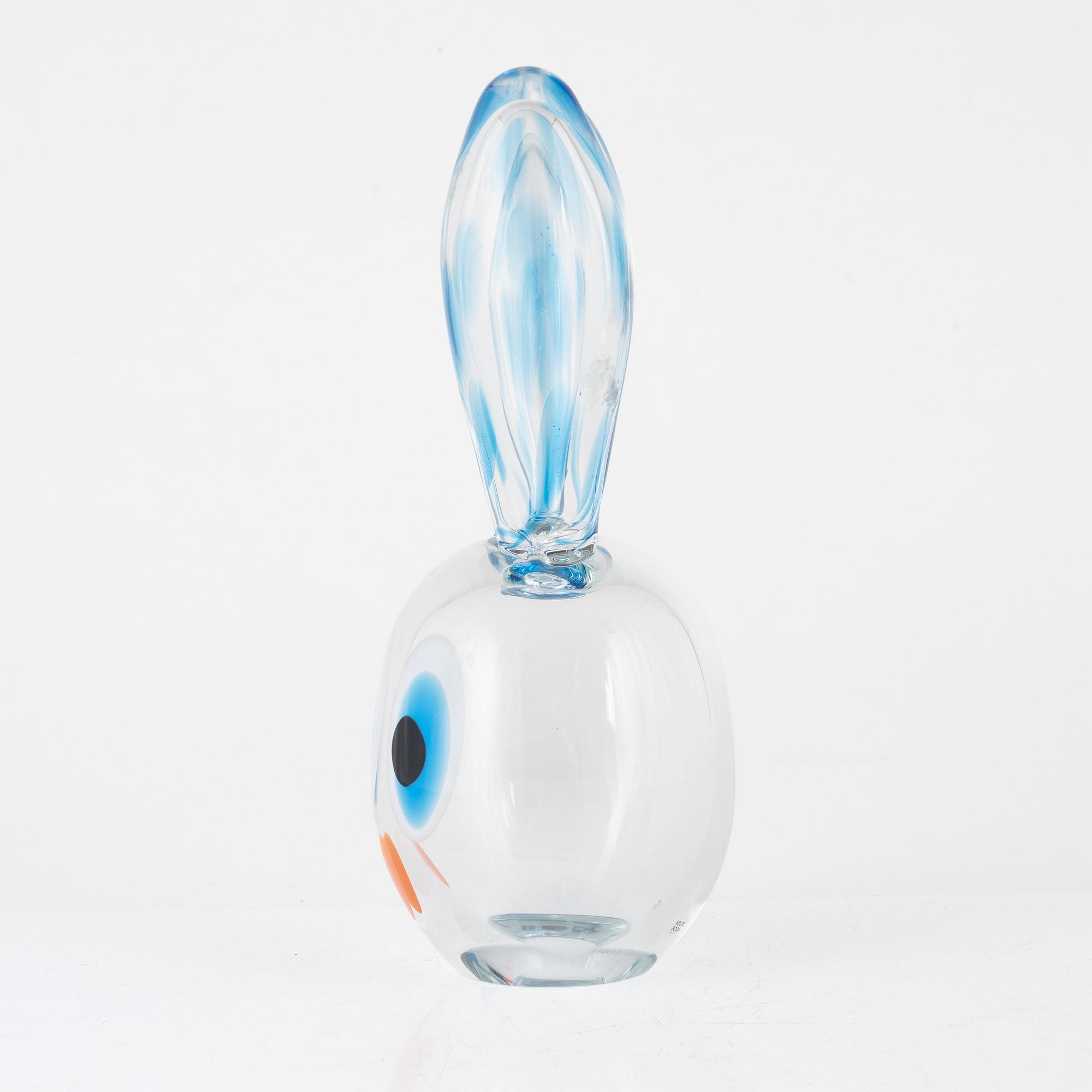 Frida Fjellman, skulptur, limited edition 100, Kosta Boda,