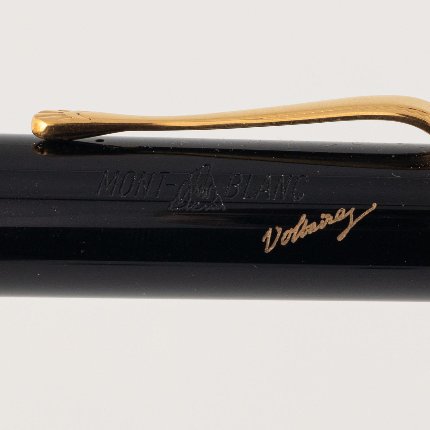 Mont Blanc, Writers Edition Voltaire, Limited Edition Fountain Pen.