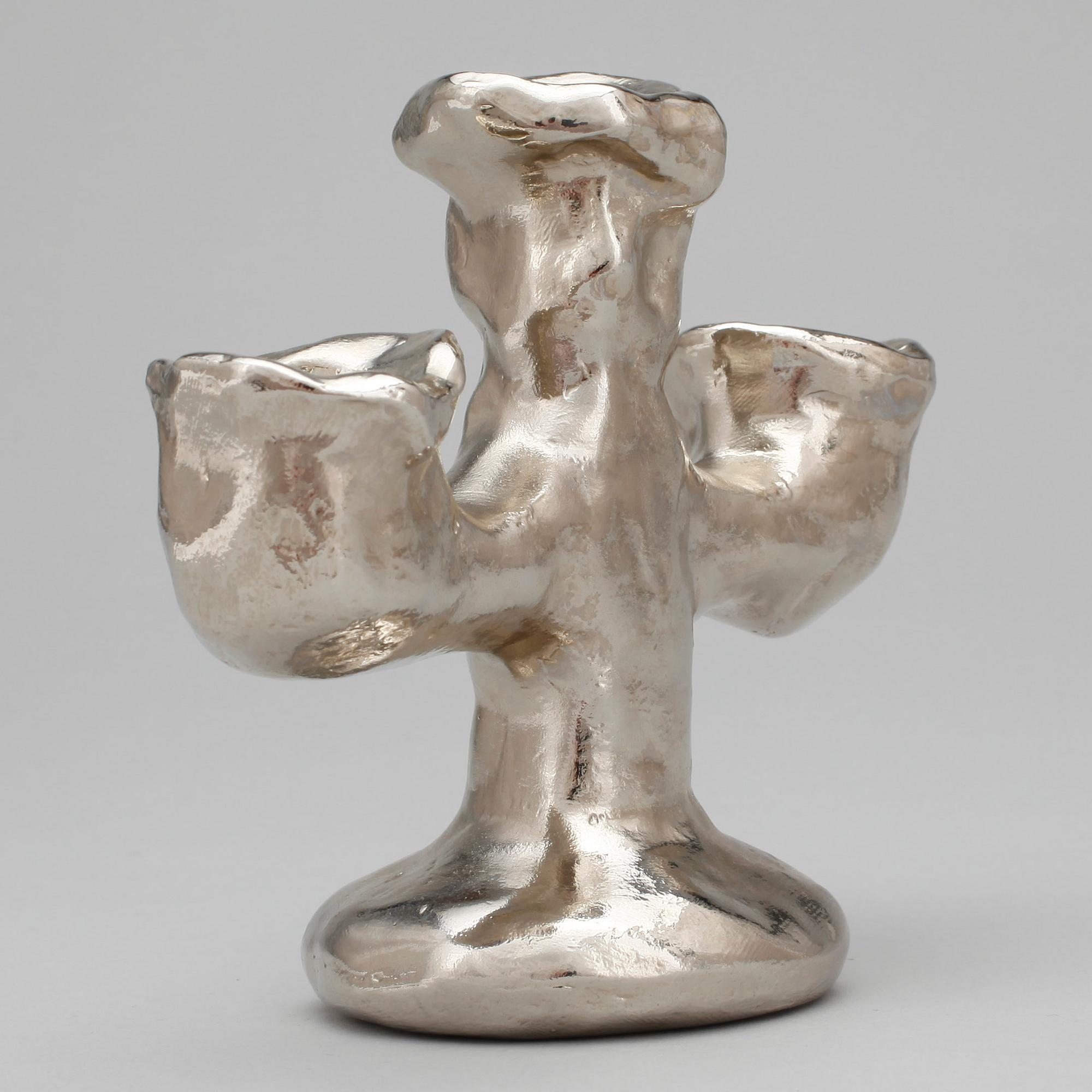 DAN WOLGERS, skulptur/ljusstake, brons, 2007, upplaga 10/100.