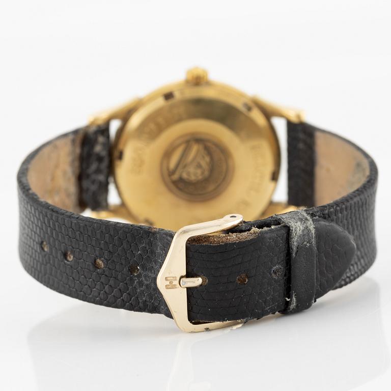 Omega, Constellation, "Pie-pan", wristwatch, 34.5 mm.