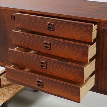 An Ikea sideboard, "Ladoga", 1960-tal. CITES-certificate.