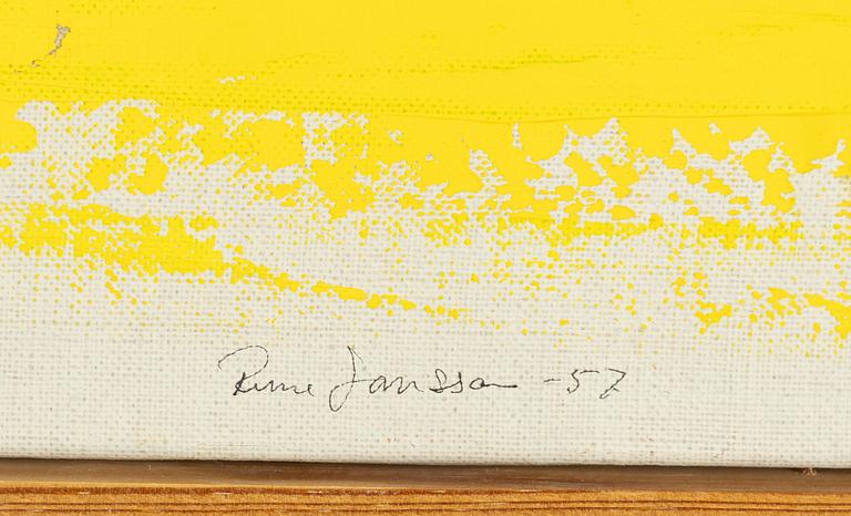 Rune Jansson, "Virvlar intill rödhet".