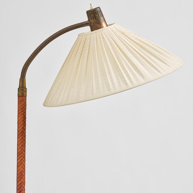 Hans Bergström, a floor lamp model 568, Ateljé Lyktan, Åhus, 1950s.