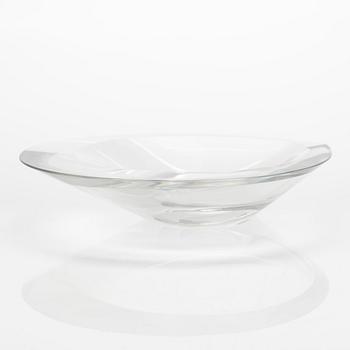 Tapio Wirkkala, konstglas, skål, signerad Tapio Wirkkala, Iittala -56.