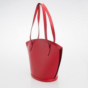 Louis Vuitton, A red Epi leather 'Saint Jacques GM' Bag.