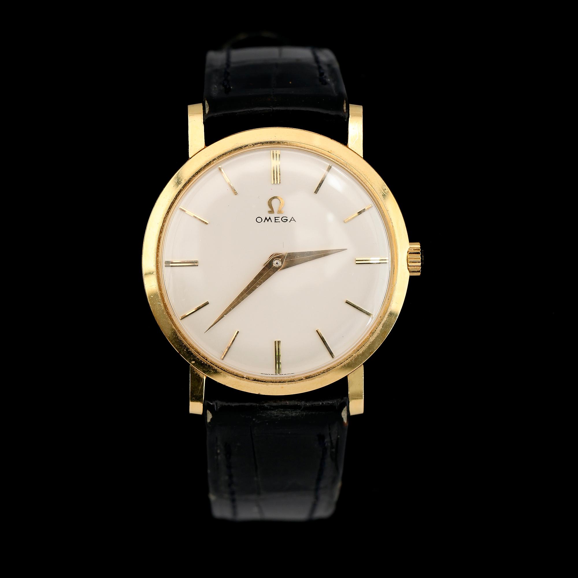 ARMBANDSUR, 18K guld, Omega.