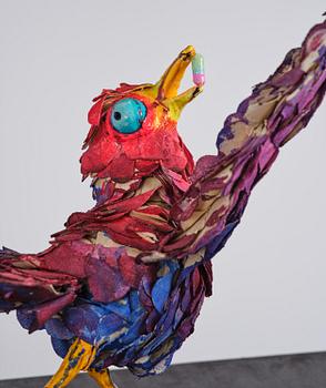 Nathalie Djurberg & Hans Berg, "A Thief Caught in the Act (Flock of Birds)".