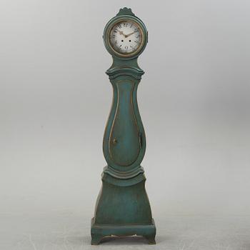 A 18th century painted longcase clock.